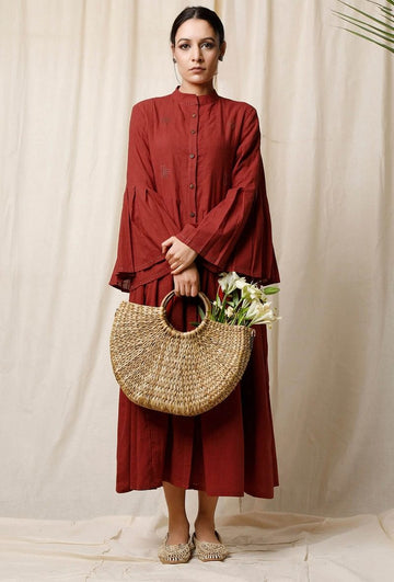 Cotton Slub Dress